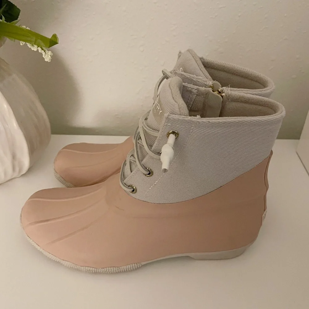 Sperry Saltwater Waterproof Rainboot, Size 9